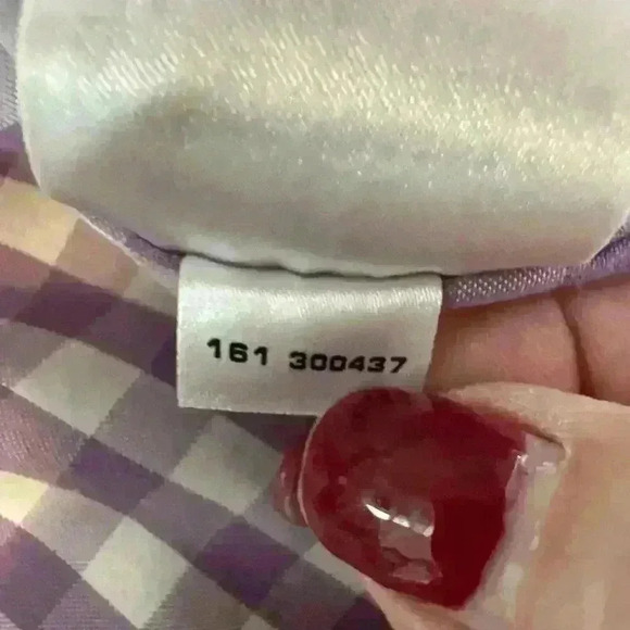 Gant Purple Plaid Men’s Button Down Dress Shirt For Cuff Links Size L - Picture 10 of 14